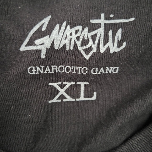 GNARCOTIC GANG Black Men's T-Shirt Size XL - Picture 9 of 9